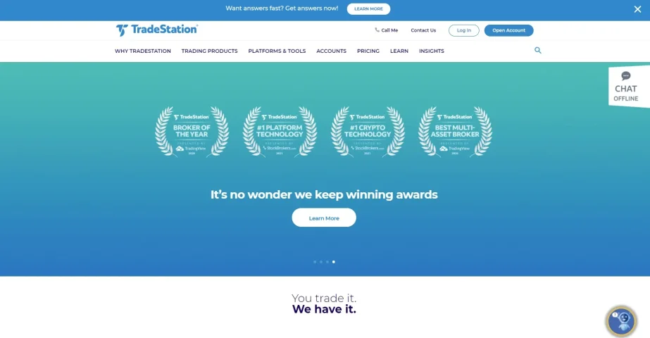 TradeStation Investment Broker
